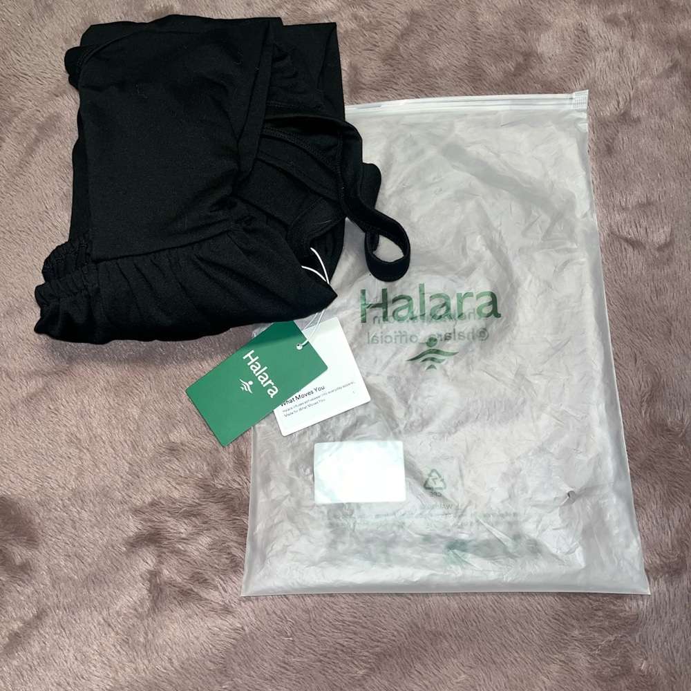 HALARA Black Activewear Shorts